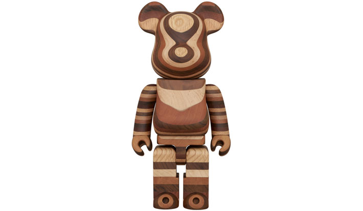 BE@RBRICK カリモク ASLOPE60° FRONT SIDE 400％