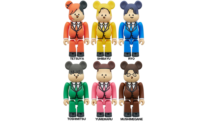 BE@RBRICK 東海オンエア 100％ 6PCS SET