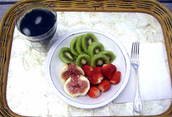 Alf, skincare, and breakfast