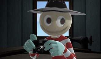 A Warm, Analog Collaboration—<br>Toy Camera "DIANA F+" x TV Anime "Scarecrowman"