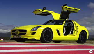 Super EV with Gullwing Doors | Mercedes-Benz SLS AMG E-CELL | 07