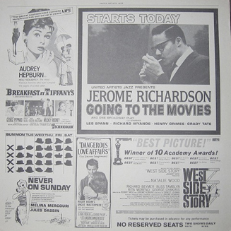 Jerome Richardson "GOING TO THE MOVIES"