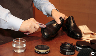 JOHN LOBB|ワックス仕上げ 02