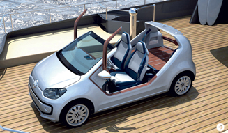 Volkswagen up! azzurra｜フォルクスワーゲン アップ！ セーリングチーム
