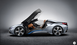 i8コンセプトにスパイダーが登場｜BMW 02