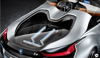 i8コンセプトにスパイダーが登場｜BMW 03