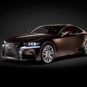 Lexus Unveils New Mid-size Coupe Concept "LF-CC"
