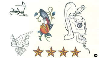 CHRISTIAN LOUBOUTIN Tattoo Stickers
