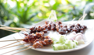 "Is There Always a Hawker Center Next to Every Landmark?" 61