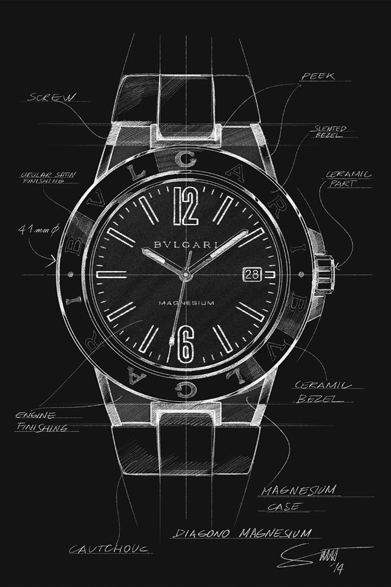 ディアゴノ復活に見るブルガリのウォッチメーカー魂｜BVLGARI