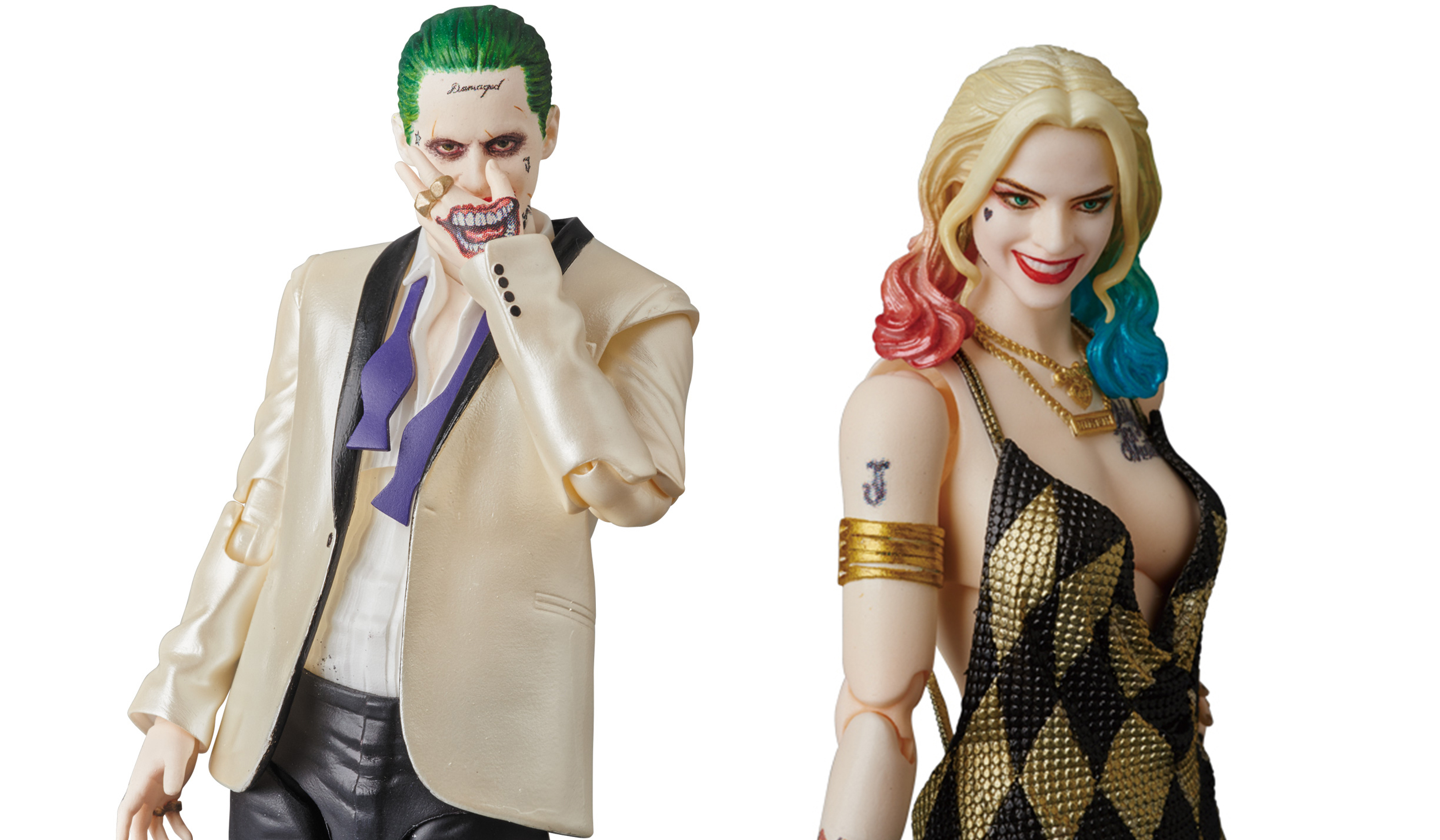 MAFEX THE JOKER (SUIT ver.) / HARLEY QUINN (DRESS ver.)｜MEDICOM TOY