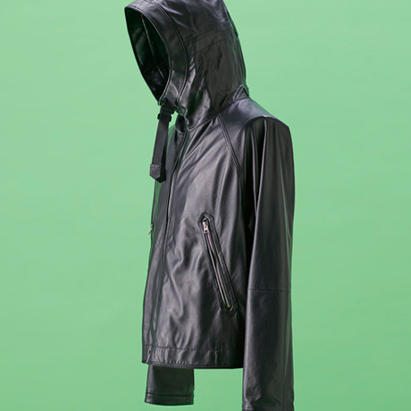 祐真朋樹 ナイロン・フーディ