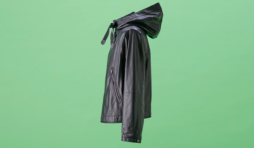 祐真朋樹 ナイロン・フーディ